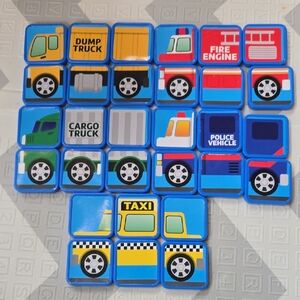 Vechicle Puzzle Magnets